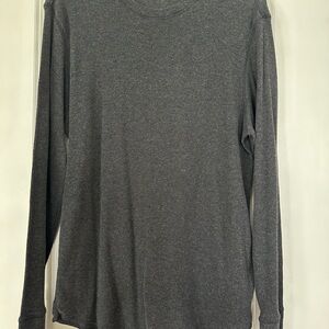 Men's Gray Long Sleeve Shirt